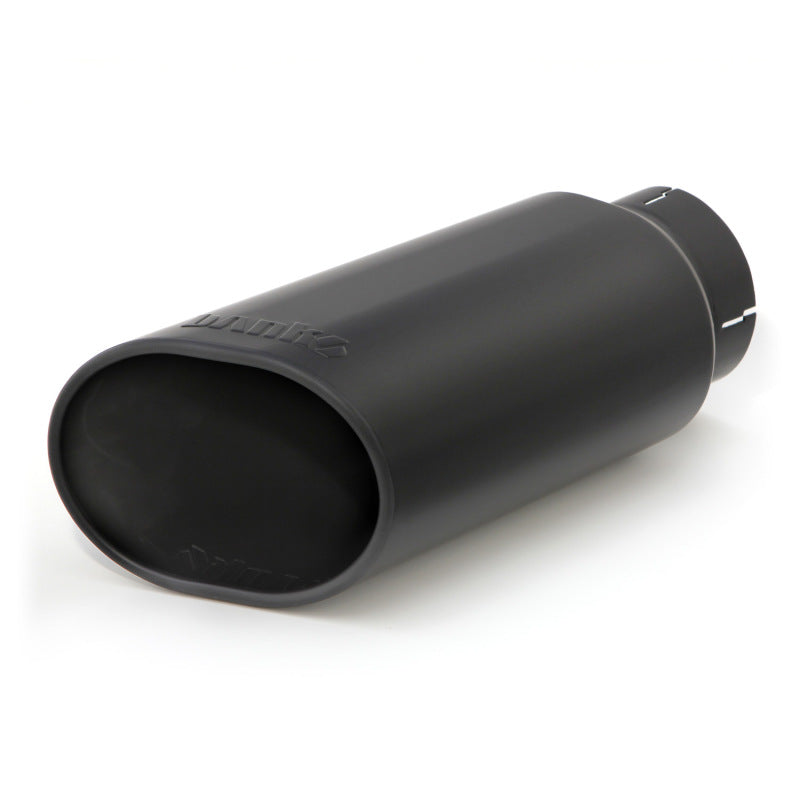 Banks Power 52927 - GBE52927 - Banks Power Tailpipe Tip Kit - SS Obround Slash Cut - Black - 4in Tube - 5in X 6in X 14in - Shipped in Europe - Tuningsupply.com