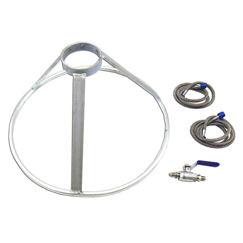 Nitrous Express 15910 - NEX15910 - Nitrous Express Bottle Transfer Kit (Complete w/Stand Control Valve & Lines) - Shipped in Europe - Tuningsupply.com