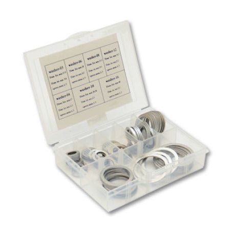 Vibrant 20998 - VIB20998 - Vibrant Box Set of Crush Washers - 10 of each Size: -3AN to -16AN - Shipped in Europe - Tuningsupply.com