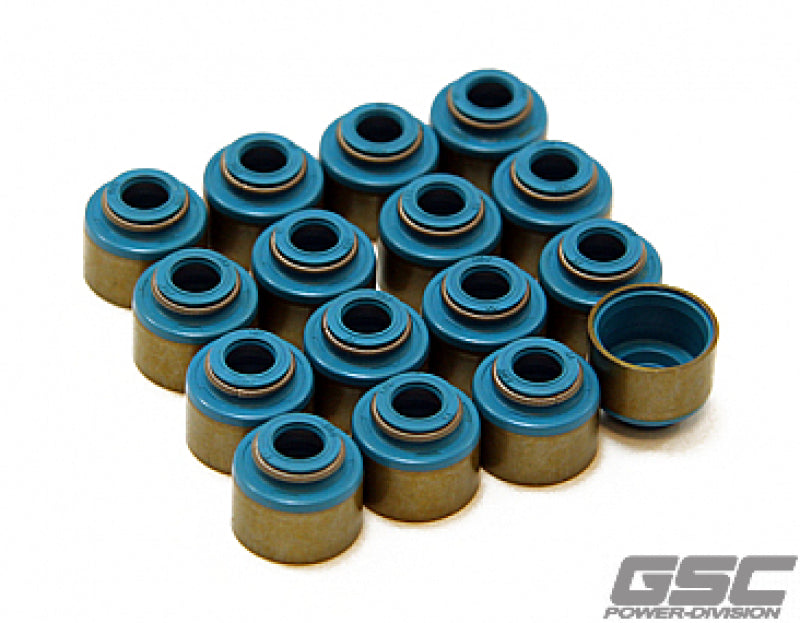 GSC Power Division 1101 - GSC1101 - GSC P-D Ford Mustang 5.0L Coyote Valve Stem Seal w/Integrated Spring Seat - Set of 32 - Shipped in Europe - Tuningsupply.com