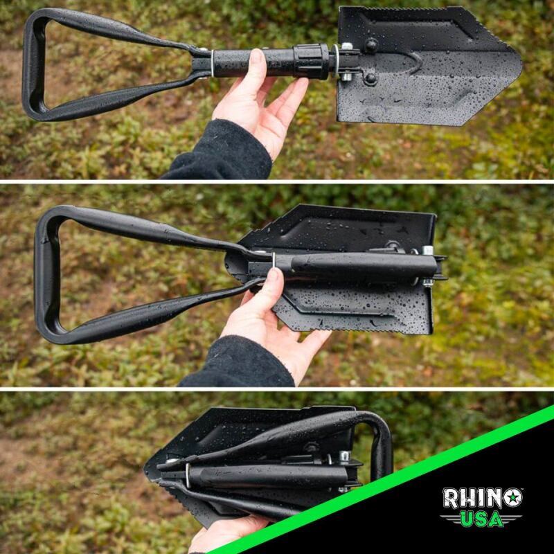 Rhino USA RNO-ETOOL - RSARNO-ETOOL - Rhino USA Folding Recovery Shovel W/Pick - Shipped in Europe - Tuningsupply.com