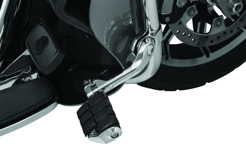 Kuryakyn 4529 - KUR4529 - Kuryakyn Tour-Tech Cruise 6in Mount Arm With Dually ISO Pegs 1-1/4in Clamp Chrome - Shipped in Europe - Tuningsupply.com