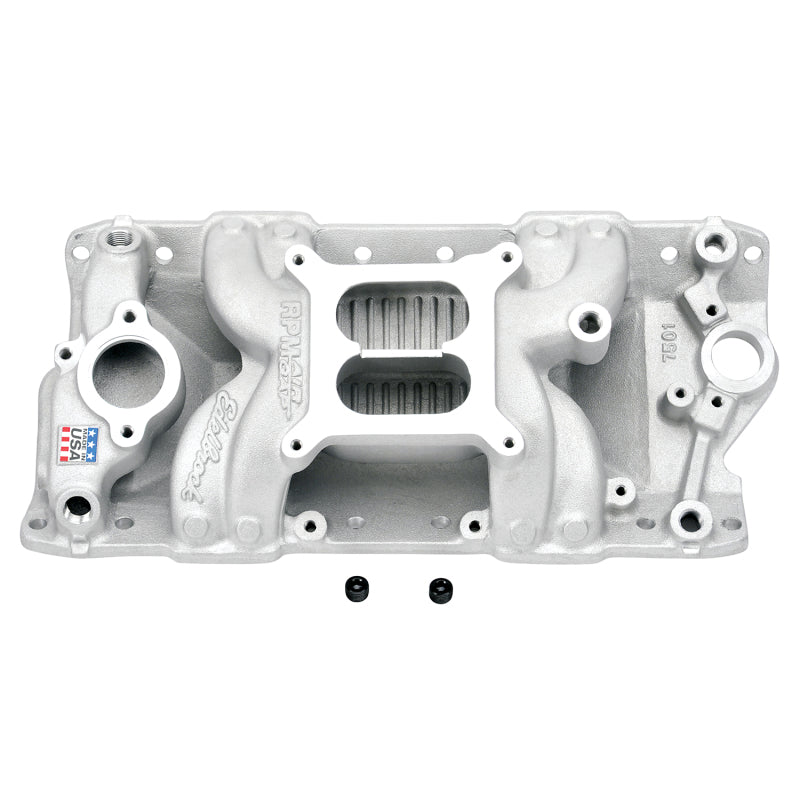 Edelbrock 7501 - EDE7501 - Edelbrock S/B Chevy RPM Air-Gap Manifold - Shipped in Europe - Tuningsupply.com