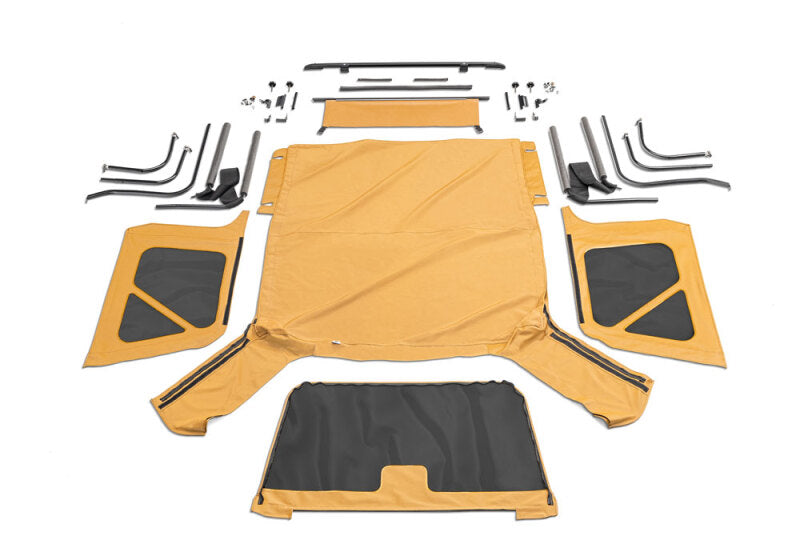 Rampage - RAM68817 - Rampage 1997-2006 Jeep Wrangler(TJ) Complete Top - Spice Denim - Shipped in Europe - Tuningsupply.com