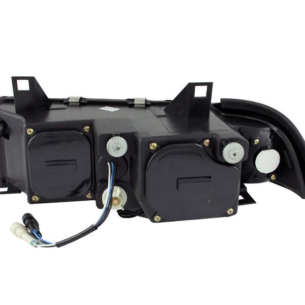 ANZO 121325 - ANZ121325 - ANZO 1992-1998 BMW 3 Series E36 Projector Headlights w/ Halo Black G2 1 pc - Shipped in Europe - Tuningsupply.com