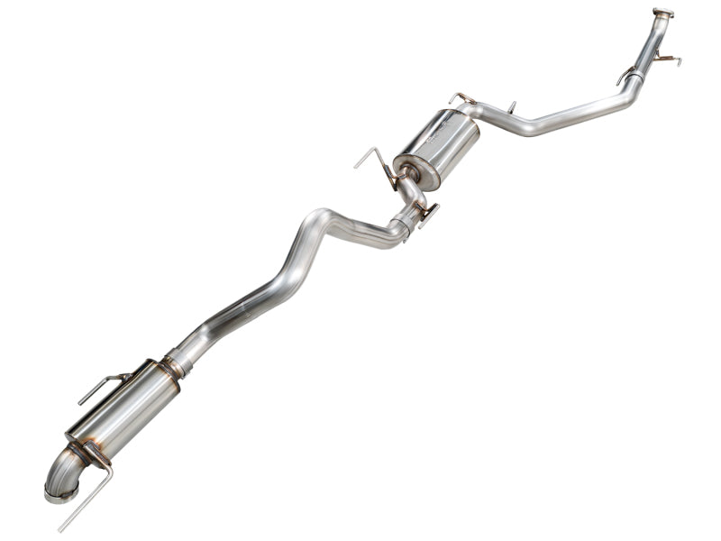 AWE Tuning 3015-28056 - AWE3015-28056 - AWE Tuning 2024+ Toyota Land Cruiser / 2025+ Toyota 4Runner 0FG Cat-Back Exhaust w/ BashGuard - Shipped in Europe - Tuningsupply.com