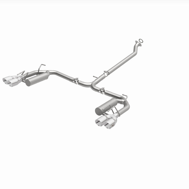 Magnaflow 19494 - MAG19494 - MagnaFlow 18-19 Toyota Camry XSE 2.5L (FWD) Street Series Cat-Back Exhaust w/4in Polished Quad Tips - Shipped in Europe - Tuningsupply.com