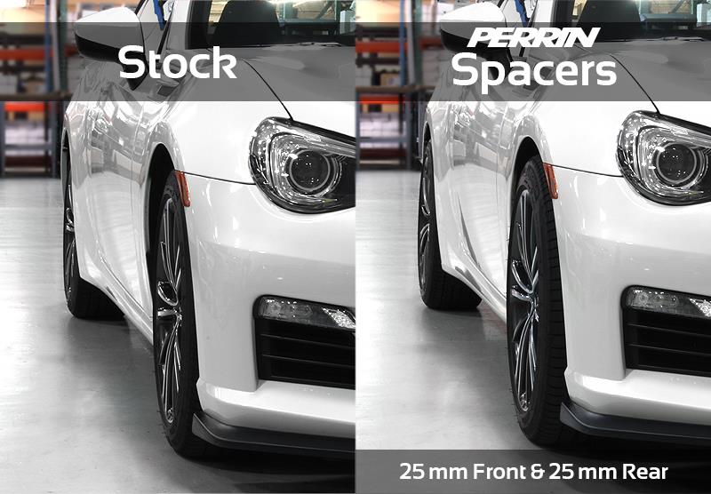 Perrin Performance PSP-WHL-031BK - PERPSP-WHL-031BK - PERRIN 02-14 Subaru WRX / 2004 STI / 13-25 BRZ & Toyota GR86 30mm Wheel Spacers 5x100 56mm CB - Pair - Shipped in Europe - Tuningsupply.com