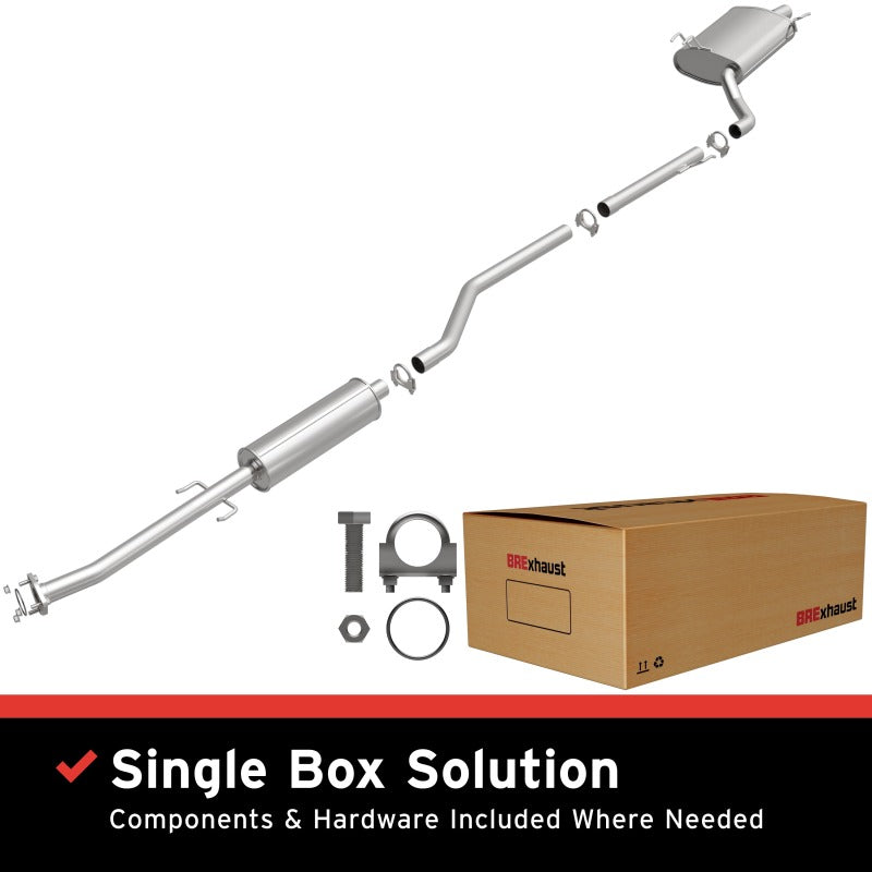 Magnaflow 106-0362 - MAG106-0362 - MagnaFlow BRE Exhaust Kit 08-12 Honda Accord 2.4L - Shipped in Europe - Tuningsupply.com