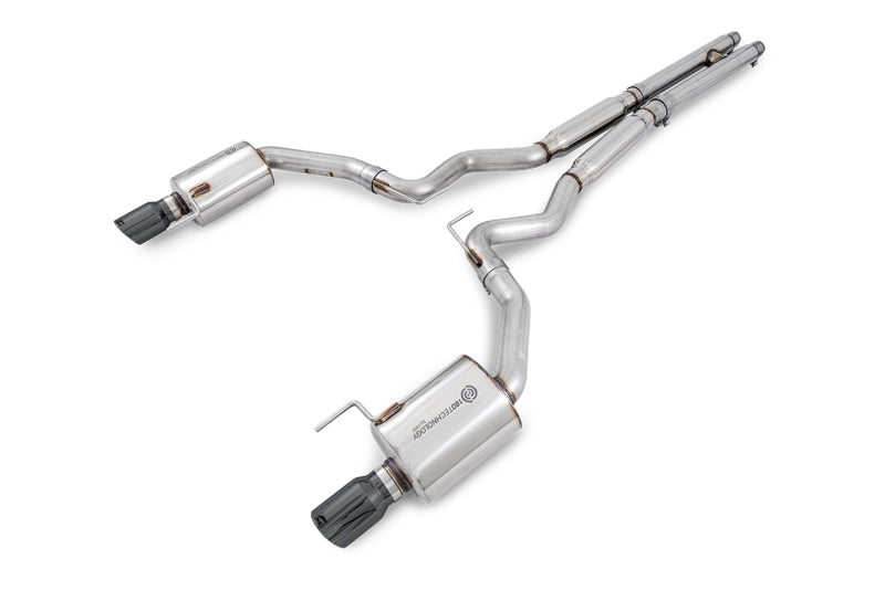 AWE Tuning 3015-33084 - AWE3015-33084 - AWE Tuning S550 Mustang GT Cat-back Exhaust - Touring Edition (Diamond Black Tips) - Shipped in Europe - Tuningsupply.com
