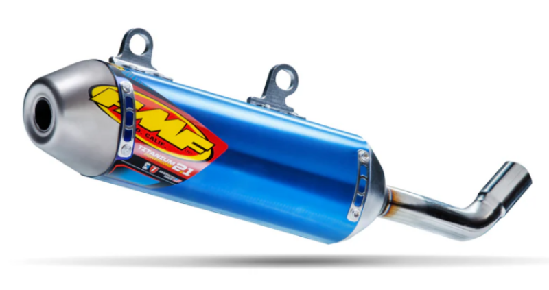 FMF Racing 025248 - FMF025248 - FMF Racing KTM125/150SX 2019-22/HQV TC125 19-22/GAS GAS MC125 21-23 Anodized Titanium PC2.1 Silencer - Shipped in Europe - Tuningsupply.com