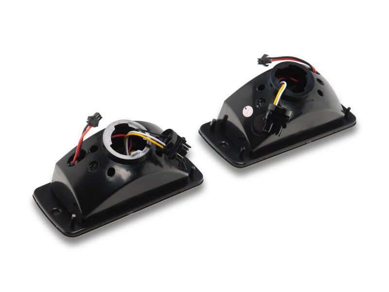 Raxiom J211784 - RAXJ211784 - Raxiom 97-06 Jeep Wrangler TJ Axial Series LED Sequential Cornering Lights- Smoked - Shipped in Europe - Tuningsupply.com