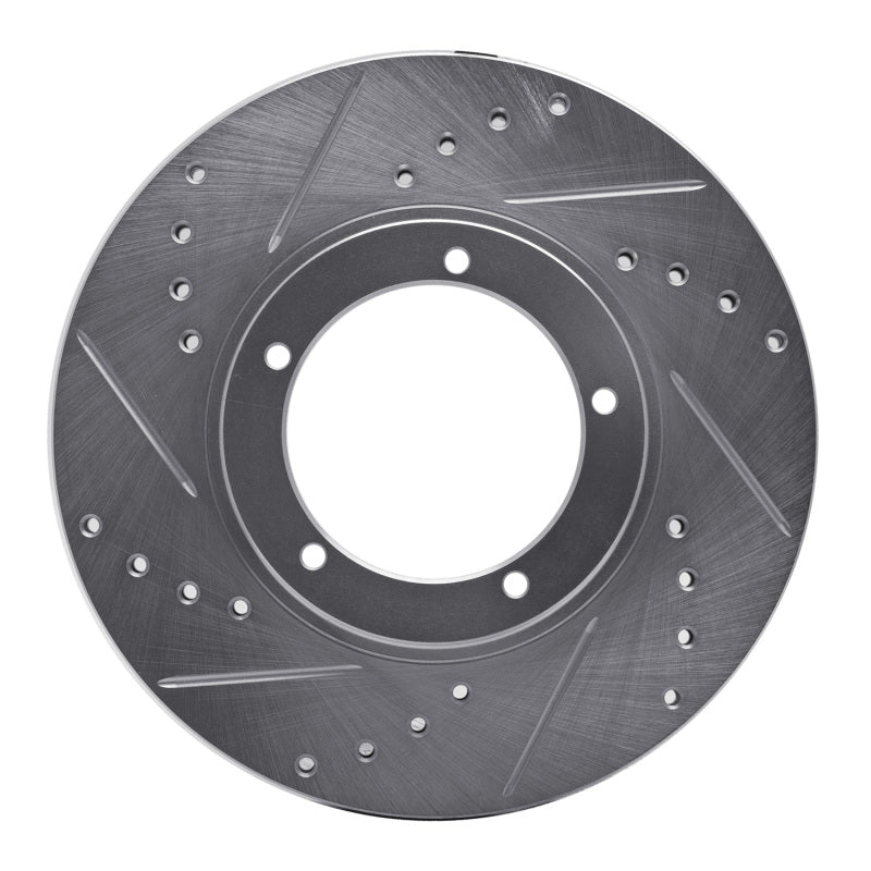 R1 Concepts 631-02001L - RNC631-02001L - R1 67-88 Porsche 924 Front Left Drilled & Slotted Silver Brake Rotor - Shipped in Europe - Tuningsupply.com