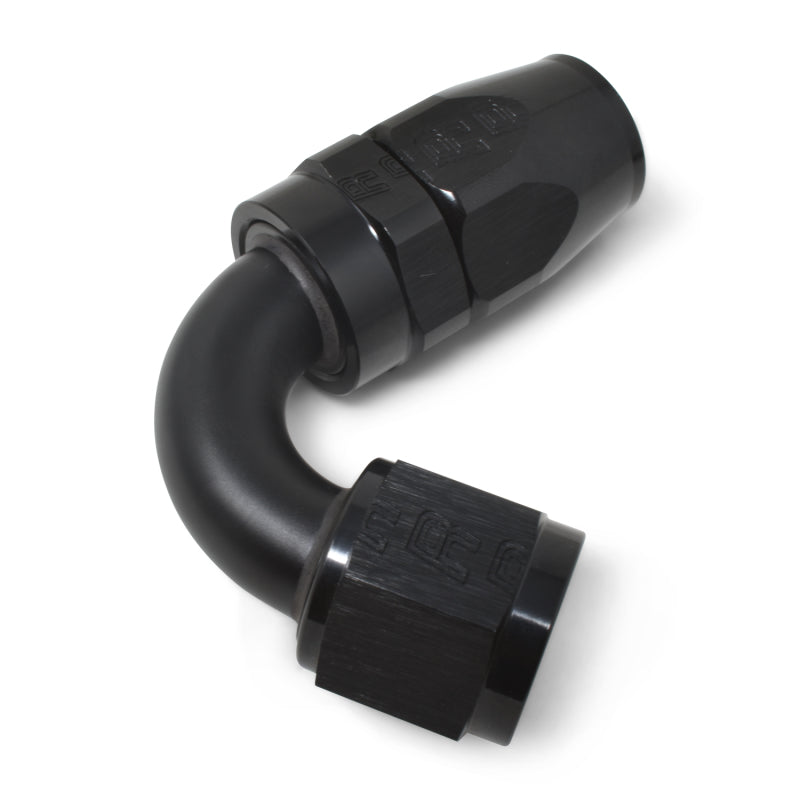 Russell 613435 - RUS613435 - Russell Performance -12 AN Black 120 Degree Full Flow Swivel Hose End - Shipped in Europe - Tuningsupply.com