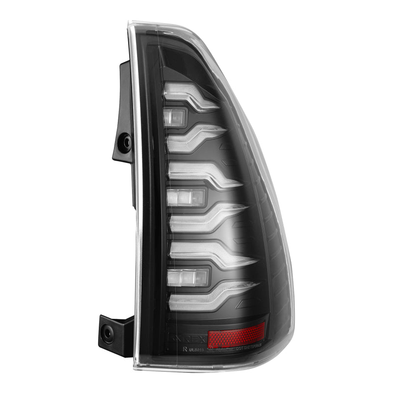 AlphaRex 678012 - ARX678012 - AlphaRex 14-21 Lexus GX470 Luxx-Series LED Tail Lights - Alpha-Black - Shipped in Europe - Tuningsupply.com