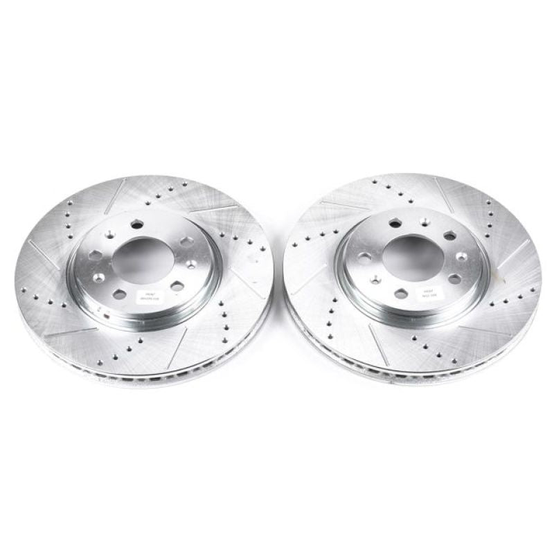 PowerStop AR82108XPR - PSBAR82108XPR - Power Stop 06-09 Pontiac Solstice Front Evolution Drilled & Slotted Rotors - Pair - Shipped in Europe - Tuningsupply.com