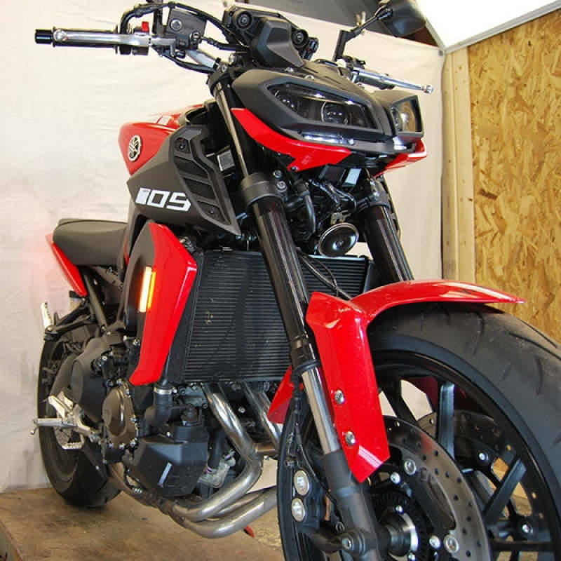 New Rage Cycles MT09-FB - NEWMT09-FB - New Rage Cycles 21+ Yamaha MT-09 Front Turn Signals - Shipped in Europe - Tuningsupply.com