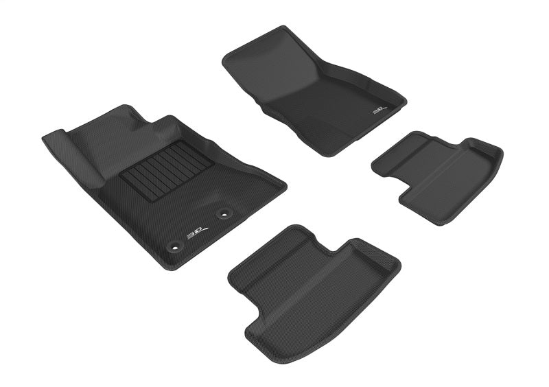 3D MAXpider L1FR08501509 - ACEL1FR08501509 - 3D MAXpider 15-26 Ford Mustang Kagu Black Full Set (2 EYELETS) - Shipped in Europe - Tuningsupply.com