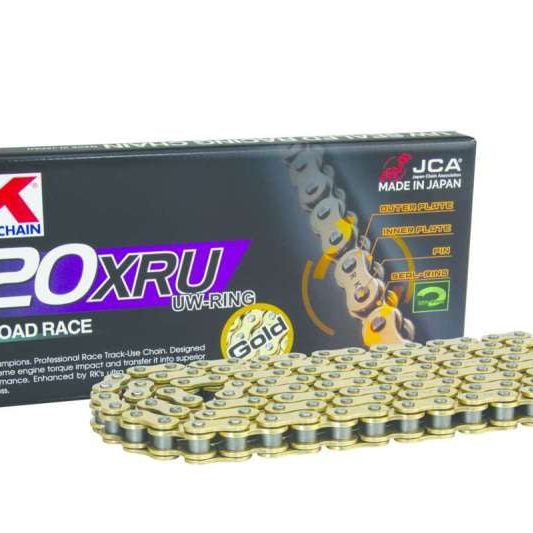 RK Chain GB520XRU-120 - RKCGB520XRU-120 - RK Chain GB520XRU-120L U-Ring - Gold - Shipped in Europe - Tuningsupply.com