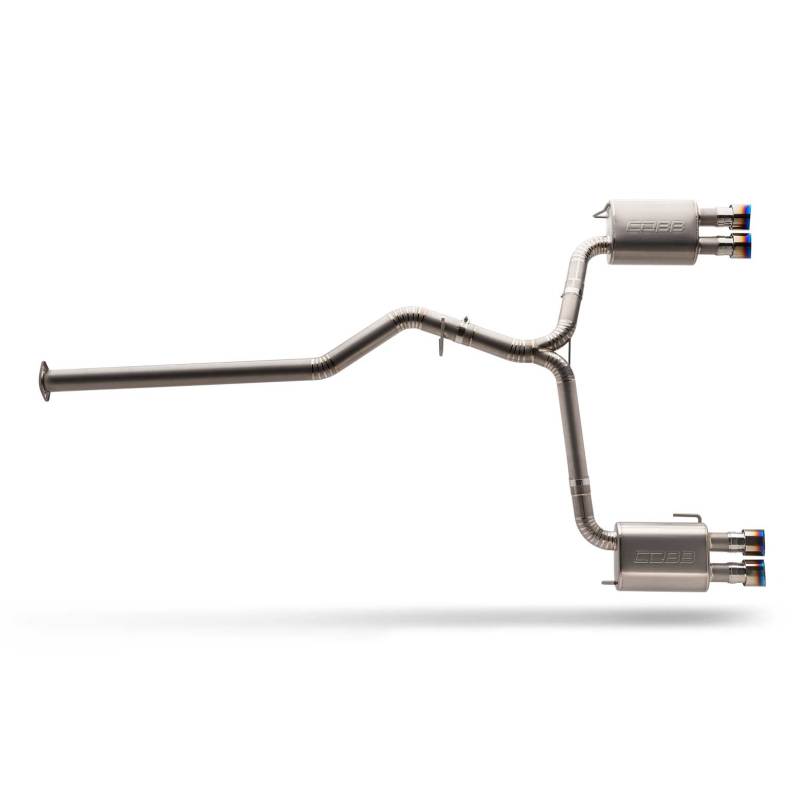COBB 516160 - COBB516160 - Cobb 22-24 Subaru WRX Titanium Catback Exhaust (Incl. Burnt Ti Tips) - Shipped in Europe - Tuningsupply.com