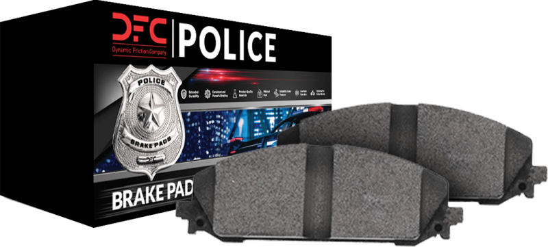 DFC 1911-2229-01 - DFC1911-2229-01 - DFC 20-25 Ford Police Interceptor Utility Front Police Brake Pads and Hardware Kit - Shipped in Europe - Tuningsupply.com