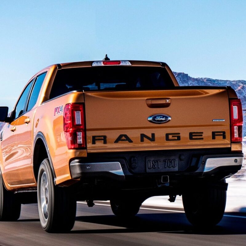 Putco 55554BPFD - PUT55554BPFD - Putco 19-20 Ford Ranger - Black Platinum Tailgate Letters RANGER - Shipped in Europe - Tuningsupply.com