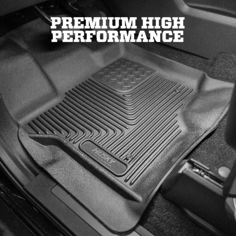 Husky Liners 77641 - HSL77641 - Husky Liners 18-26 Volkswagen Atlas X-Act Contour Black Floor Liners (3rd Seat) - Shipped in Europe - Tuningsupply.com