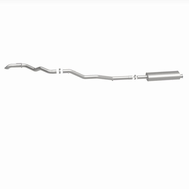Magnaflow 19486 - MAG19486 - MagnaFlow 2020 Jeep Gladiator 2.5in Rock Crawler Series Single Rear Exit SS Cat-Back Exhaust w/o Tip - Shipped in Europe - Tuningsupply.com