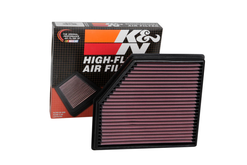 K&N Engineering 33-5102 - KNN33-5102 - K&N 20-24 Cadillac CT4/CT5 2.0L L4 Replacement Panel Air Filter - Shipped in Europe - Tuningsupply.com
