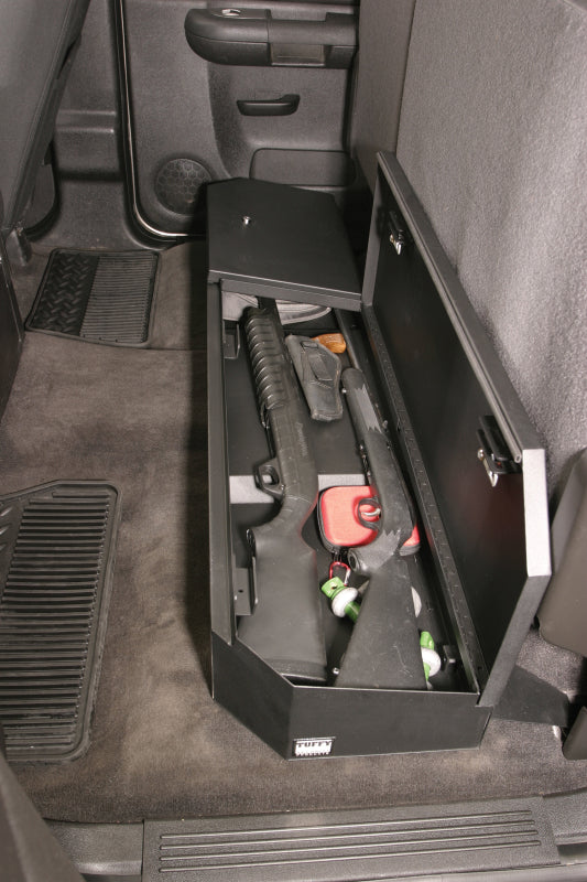 Tuffy Products 307-01 - TFY307-01 - Tuffy Chevrolet Silverado & Gmc Sierra Underseat Lockbox Full Length W/ Keyed Lock For - Shipped in Europe - Tuningsupply.com