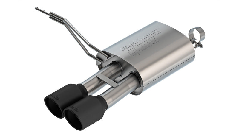 Borla 11987CB - BOR11987CB - Borla 14-24 Mini Cooper S (F55) S-Type Axle-Back Exhaust System - Black Coated Tips - Shipped in Europe - Tuningsupply.com