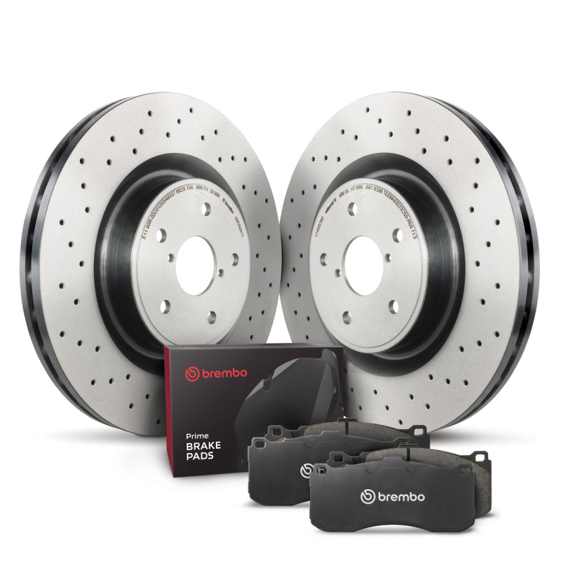 Brembo OE KT04470 - BREKT04470 - Brembo OE Rear Disc Brake Kit - Shipped in Europe - Tuningsupply.com