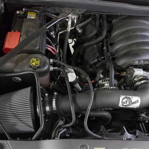 aFe 51-12332 - AFE51-12332 - aFe MagnumFORCE Intake Stage-2 Dry S 14-17 GM Silverado/Sierra 1500 5.3L/6.2L w/Electric Fan - Shipped in Europe - Tuningsupply.com