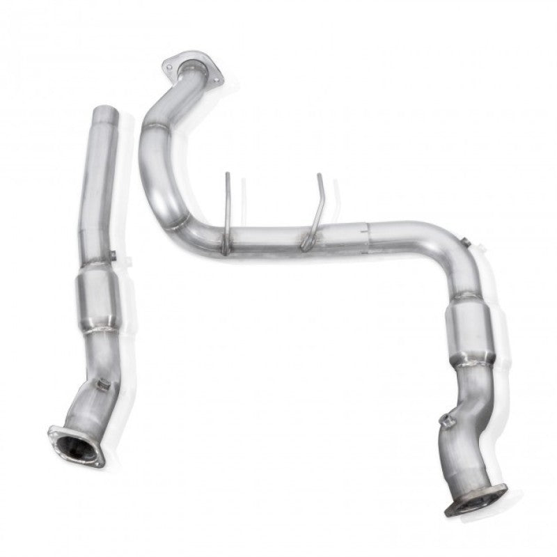 Stainless Works FTR17DPCAT - SSWFTR17DPCAT - Stainless Works 2017 F-150 Raptor 3.5L 3in Downpipe High-Flow Cats Factory Connection - Shipped in Europe - Tuningsupply.com