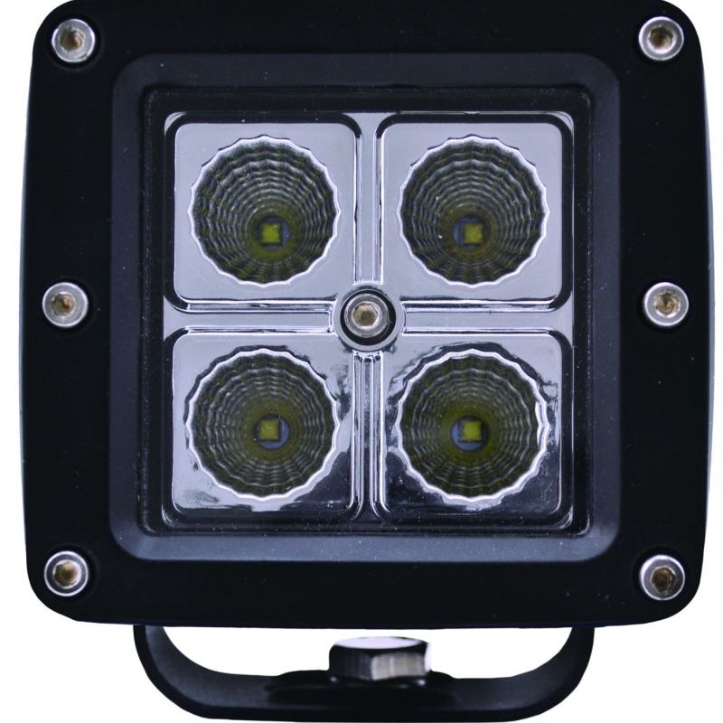 Hella LA357204821 - HELLA357204821 - Hella HVF Cube 4 LED Off Road Kit - 3.1in 2X12W - Shipped in Europe - Tuningsupply.com