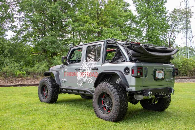 Fishbone Offroad FB22179 - FBOFB22179 - Fishbone Offroad For 2018+ Jeep Wrangler JL Rear Bumper Delete - Shipped in Europe - Tuningsupply.com