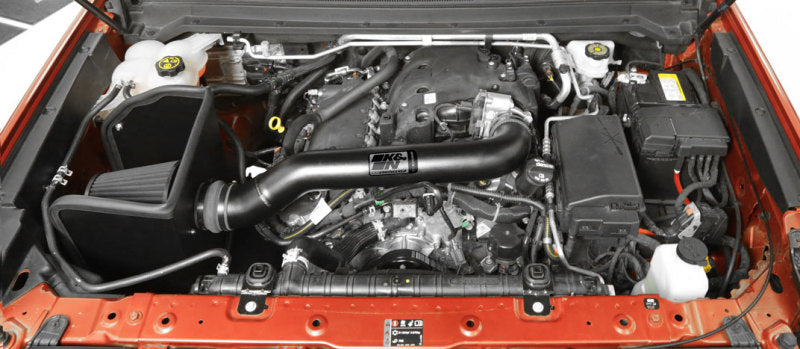 K&N Engineering 71-3104 - KNN71-3104 - K&N 17-18 Chevrolet Colorado 3.6L V6 Black Performance Intake Kit - Shipped in Europe - Tuningsupply.com