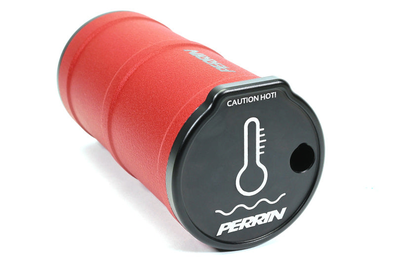 Perrin Performance ASM-ENG-505RD - PERASM-ENG-505RD - PERRIN 02-25 Subaru WRX / 04-21 STI / 13-25 BRZ/GR86/FRS/86 Coolant Overflow Tank - Red - Shipped in Europe - Tuningsupply.com
