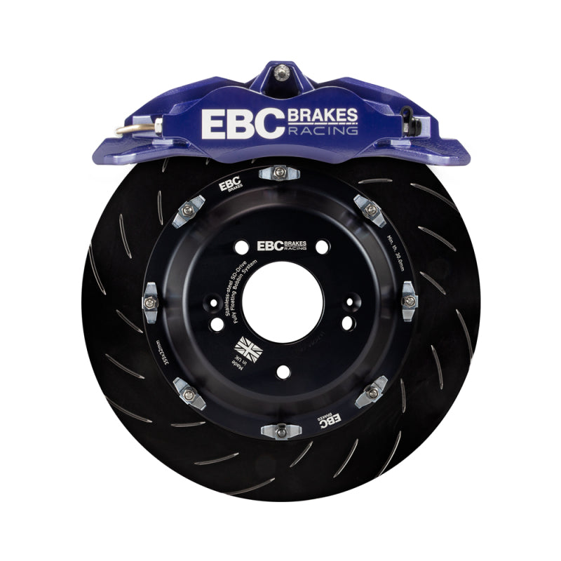 EBC BBK031BLU-1 - EBCBBK031BLU-1 - EBC Racing 12-21 Subaru BRZ/Toyota GT86 Blue Apollo-4 Calipers 330mm Rotors Front Big Brake Kit - Shipped in Europe - Tuningsupply.com
