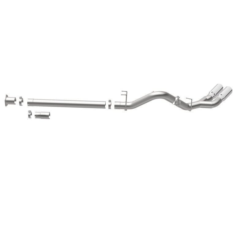Magnaflow 17873 - MAG17873 - MagnaFlow 08-17 Ford F-250/F-350/F-450 4.6L/6.7 DPF-Back SS 4in Dual Single Passenger Side Rear Exit - Shipped in Europe - Tuningsupply.com