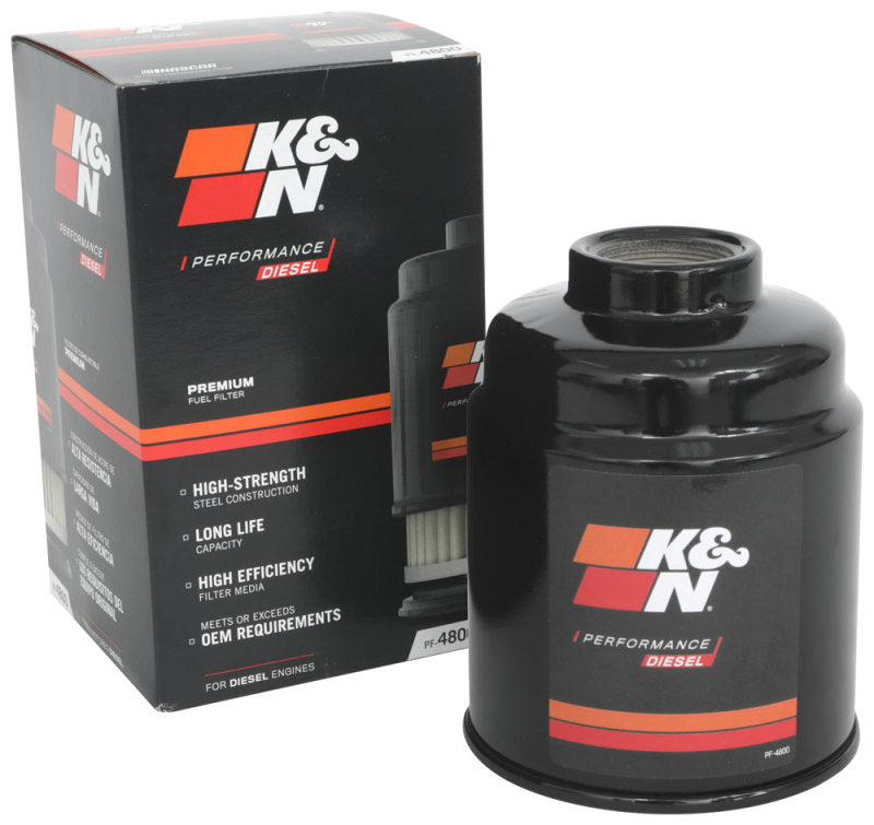 K&N Engineering PF-4800 - KNNPF-4800 - K&N 18-22 Dodge RAM 6.7L L6 Diesel Fuel Filter - Shipped in Europe - Tuningsupply.com