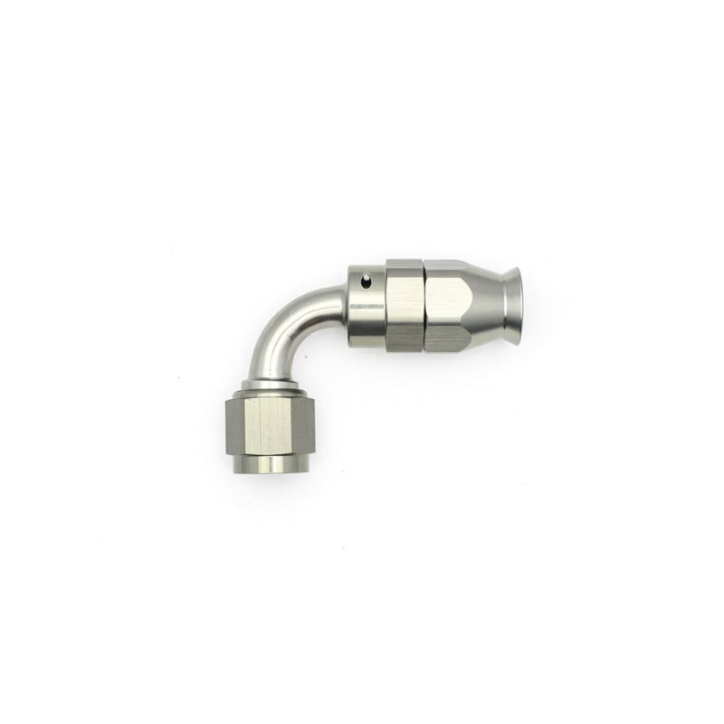 DeatschWerks 6-02-0852 - DWK6-02-0852 - DeatschWerks 6AN Female Swivel 90-Degree Hose End PTFE (Incl. 1 Olive Insert) - Shipped in Europe - Tuningsupply.com