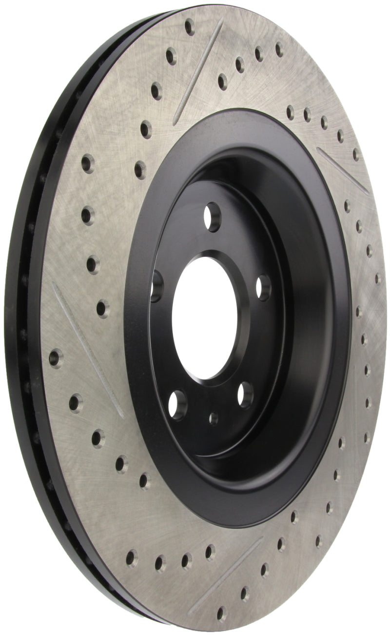 Stoptech 127.33125L - STO127.33125L - StopTech Slotted & Drilled Sport Brake Rotor - Shipped in Europe - Tuningsupply.com