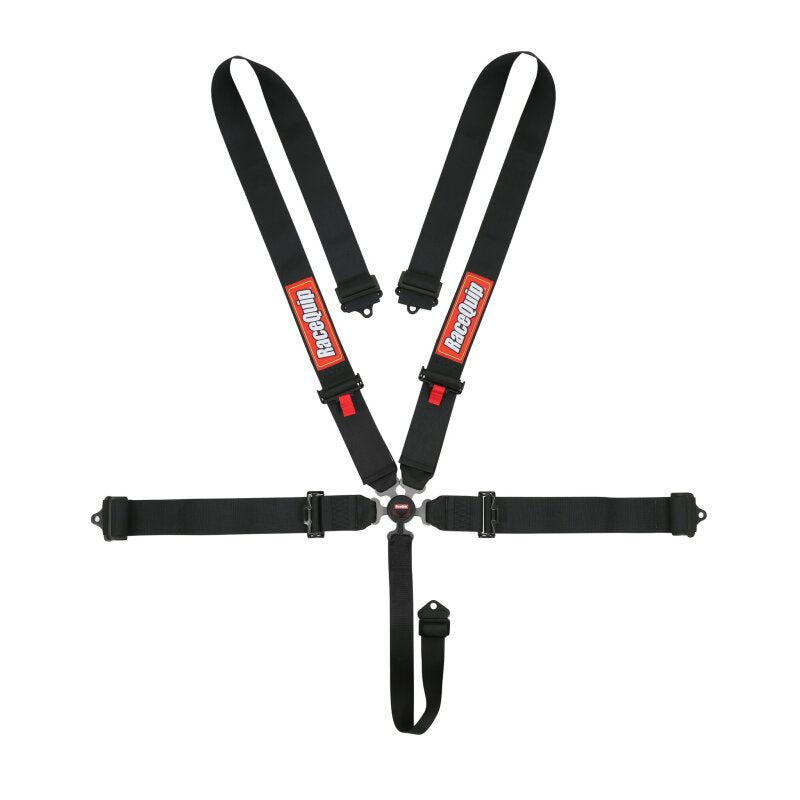 Racequip 741001RQP - RQP741001RQP - RaceQuip Black SFI CAMLOCK 5pt PD Lap Seat Belt - Shipped in Europe - Tuningsupply.com