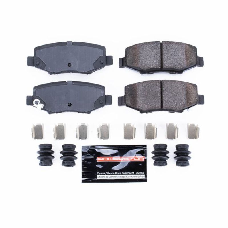 PowerStop Z23-1274 - PSBZ23-1274 - Power Stop 07-11 Dodge Nitro Rear Z23 Evolution Sport Brake Pads w/Hardware - Shipped in Europe - Tuningsupply.com