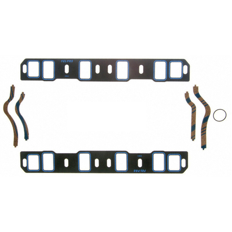 Fel-Pro 1250S3 - FEL1250S3 - Fel-Pro Ford 260/289/302/351W Windsor SB Intake Manifold Gasket Set - 1.20 x 2.00 Port Size - Shipped in Europe - Tuningsupply.com