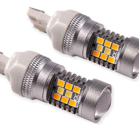 Diode Dynamics DD0110P - DIODD0110P - Diode Dynamics 7443 LED Bulb HP24 LED - Cool - White Switchback (Pair) - Shipped in Europe - Tuningsupply.com