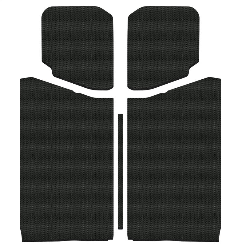 DEI 50188 - DEI50188 - DEI 18-23 Jeep Wrangler JL 2-Door Boom Mat Headliner - 5 Piece - Black - Shipped in Europe - Tuningsupply.com
