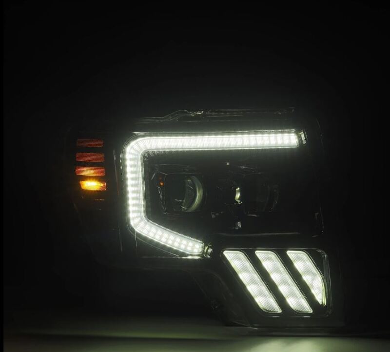 AlphaRex 880483 - ARX880483 - AlphaRex 09-14 Ford F-150 PRO-Series Projector Headlights Black w/Activation Light Seq Signal SB DRL - Shipped in Europe - Tuningsupply.com