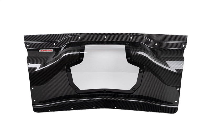 CORSA Performance 44009 - COR44009 - Corsa 2020+ Chevrolet Corvette C8/Z06 Carbon Fiber Air Intake Trunk Panel with Polycarbonate - Shipped in Europe - Tuningsupply.com